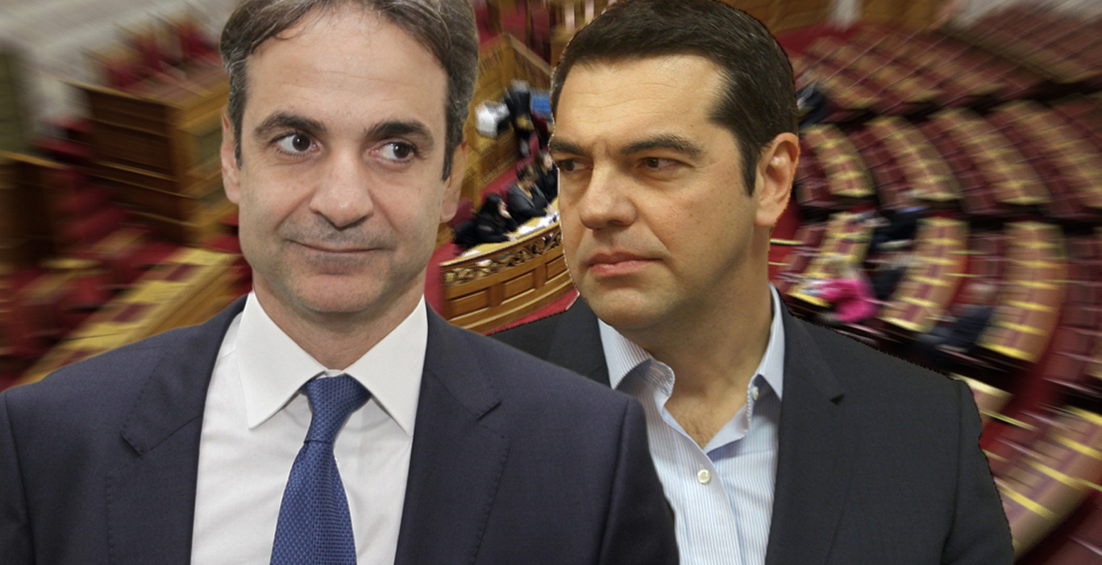 Αιχμές, “βολές” και προσωπικές επιθέσεις Κυριάκου-Τσίπρα για Εξάρχεια, αξιολόγηση και Rothschil