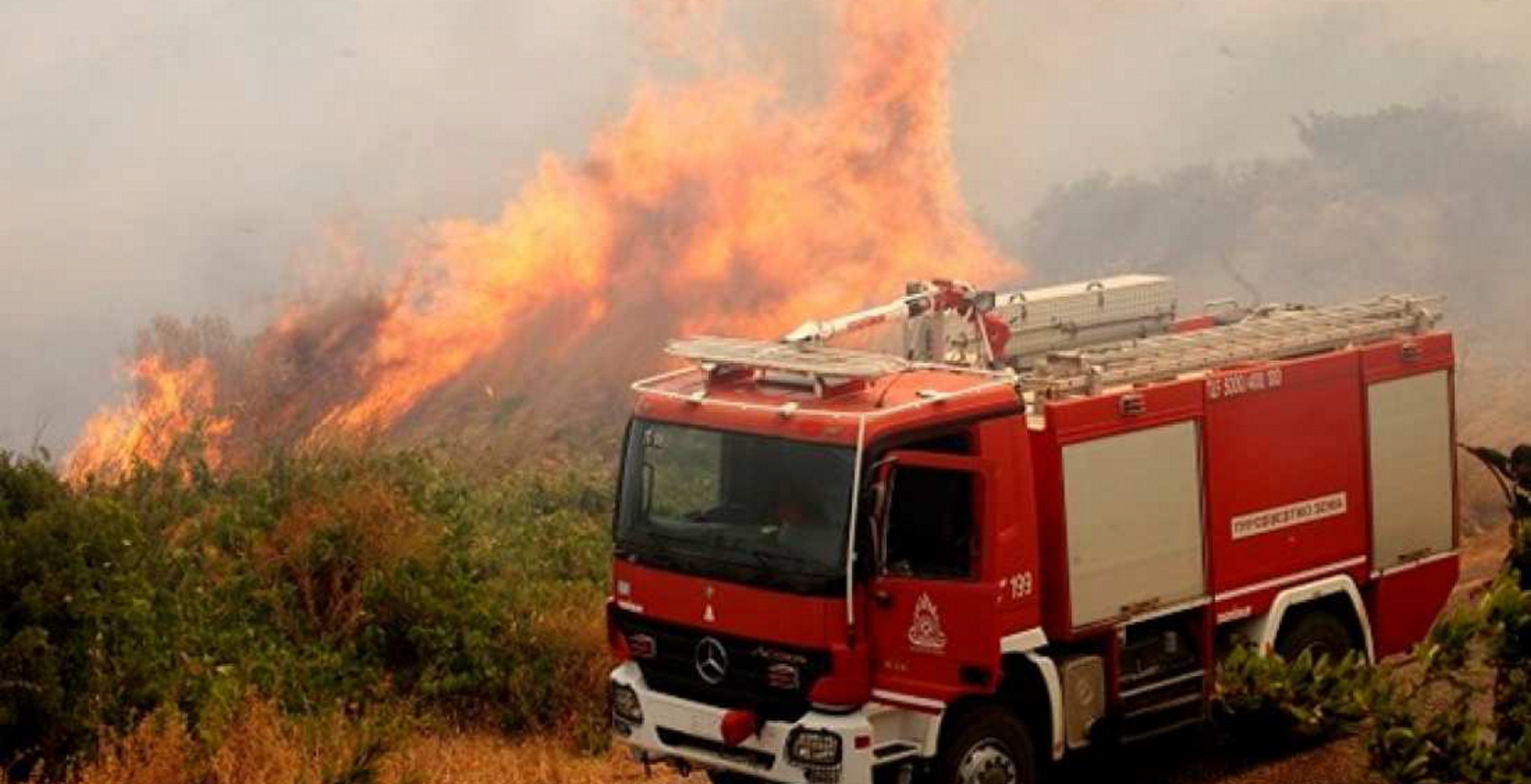 Ρέθυμνο: Υπό μερικό έλεγχο η φωτιά στις Μέλαμπες