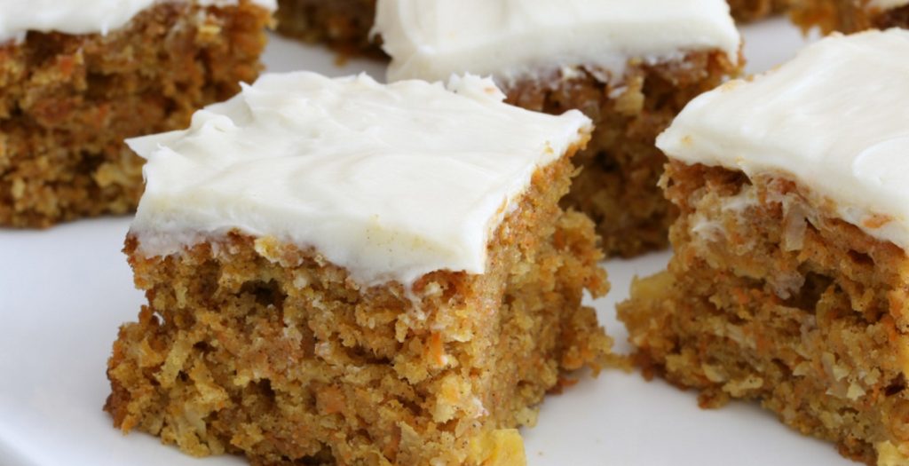 Carrot Cake με κρέμα τυριού