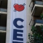 Πανό κατά Τσίπρα και CETA από την Greenpeace