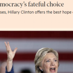 Την Χίλαρι Κλίντον στηρίζουν οι Financial Times