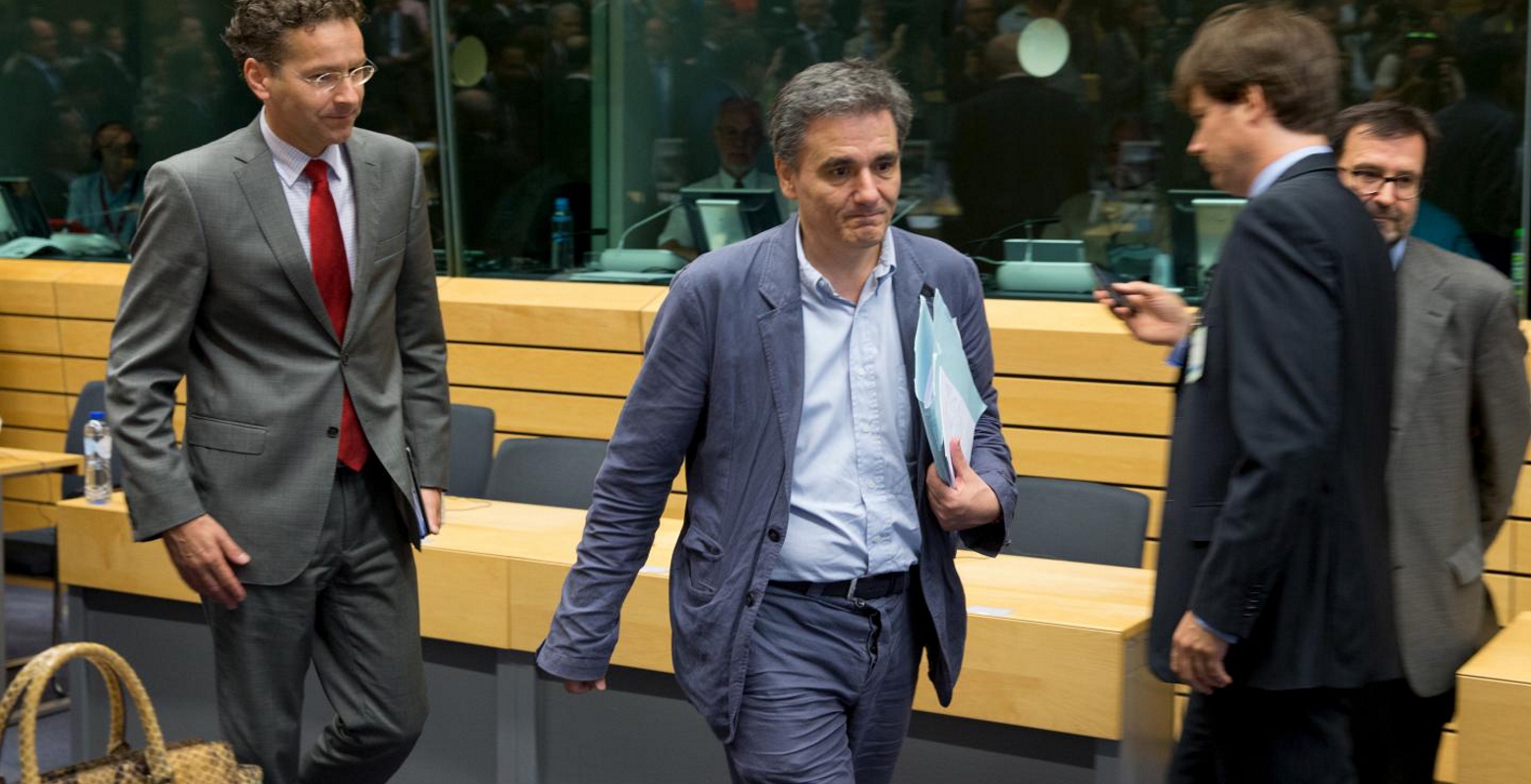 Μίνι σύσκεψη Τσακαλώτου με δανειστές λίγο πριν το Eurogroup