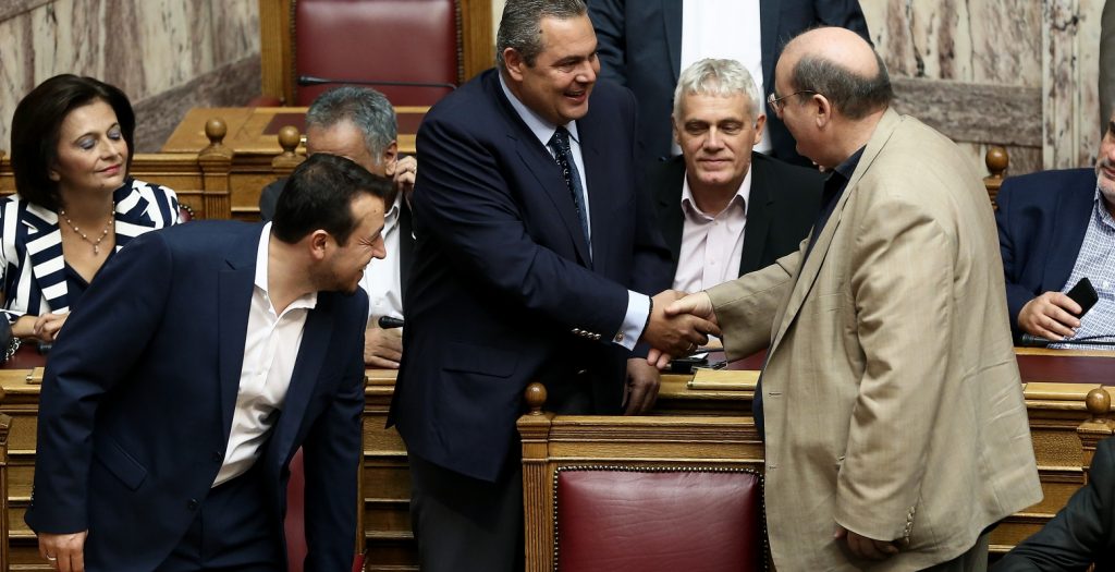Κ.Ε. ΣΥΡΙΖΑ: Αστραπές από τον Νίκο Φίλη για ΕΡΤ και Καμμένο