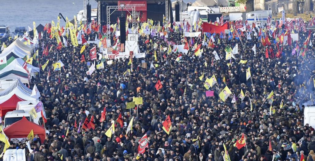 Μεγάλη αντί – Ερντογάν διαδήλωση στη Γερμανία