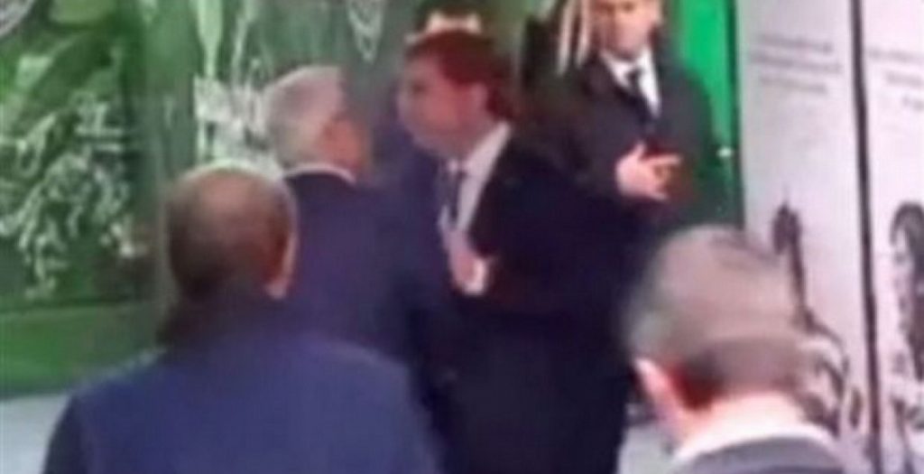 Ξύλο μεταξύ των προέδρων Σπόρτινγκ και Αρούκα (vid)