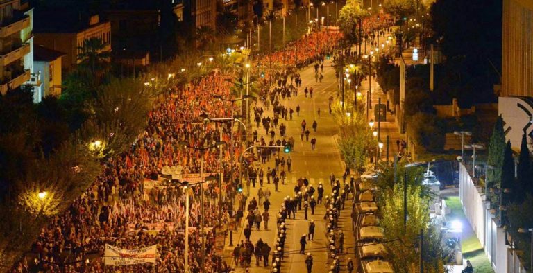 “Αστακός” η Αθήνα για την 43η επέτειο του Πολυτεχνείου