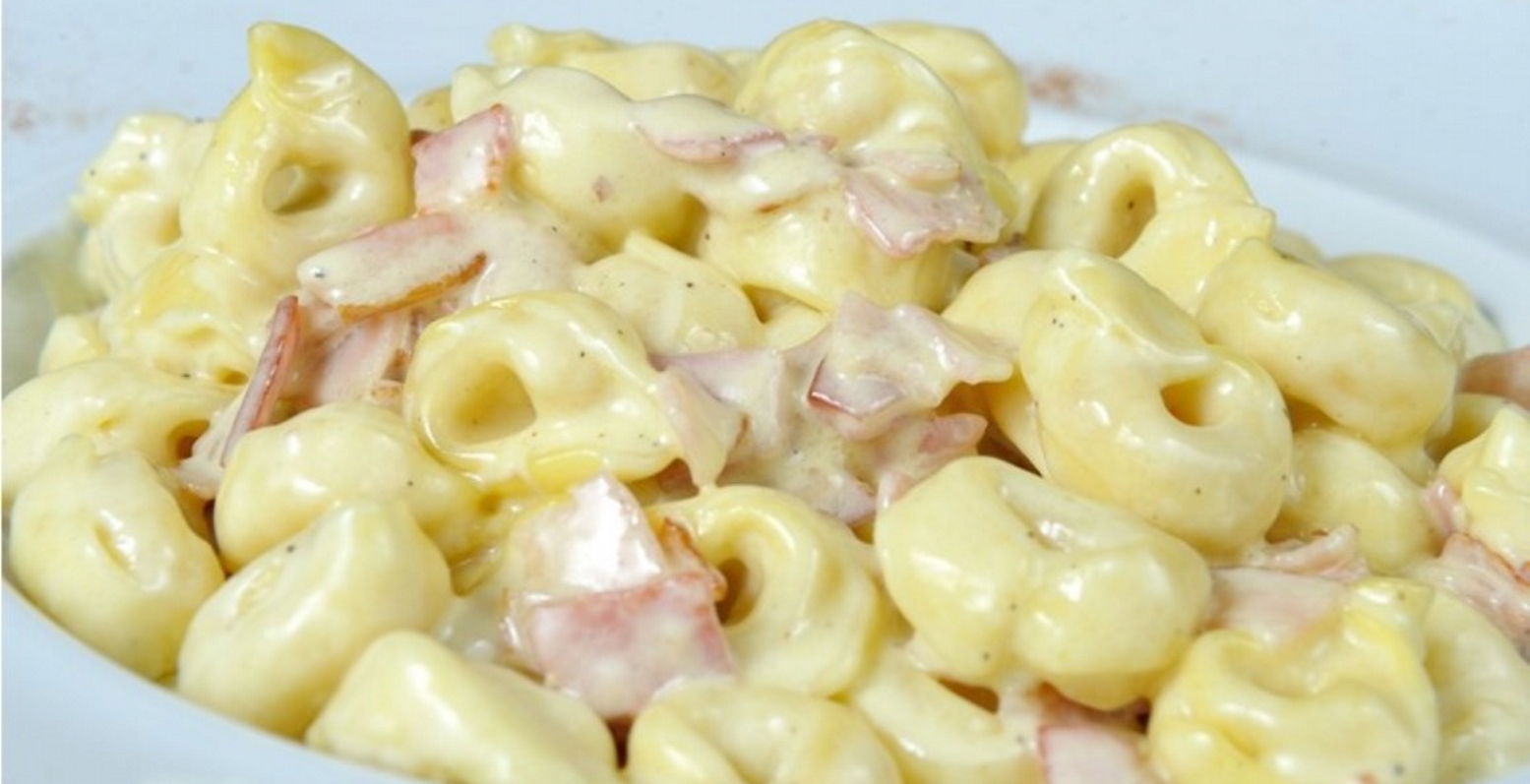 Τορτελίνια αλά κρεμ