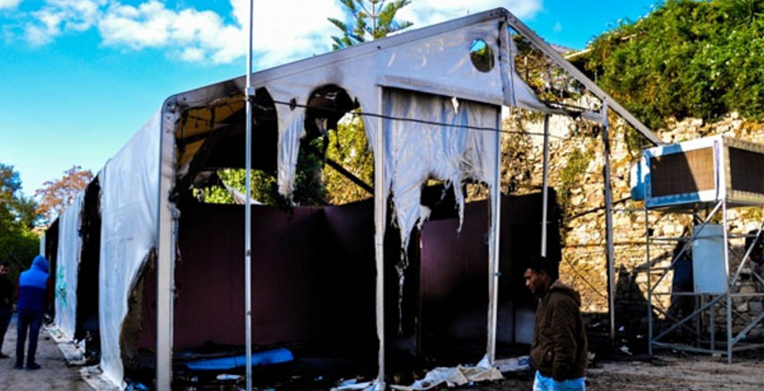 Χίος: Νέα ένταση στο hot spot της Σούδας με χρυσαυγίτες