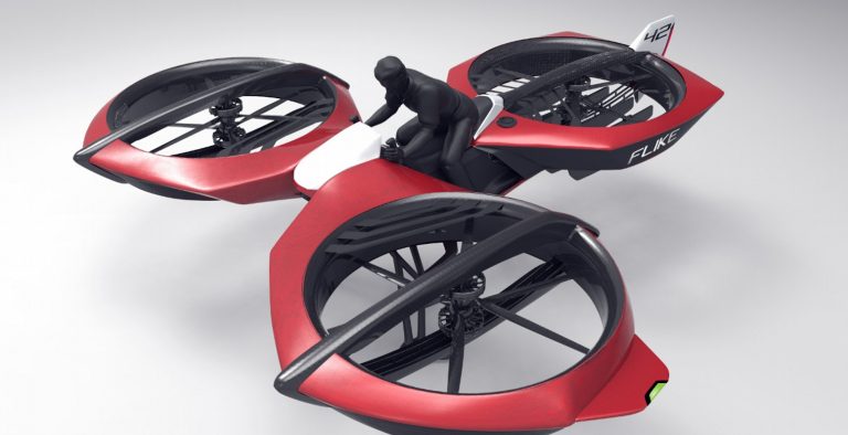Flike: Η διασταύρωση μοτοσικλέτας και drone