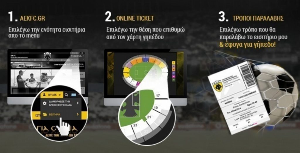 Δύο εισιτήρια… και ένα δώρο στο ΑΕΚ – Τρίκαλα