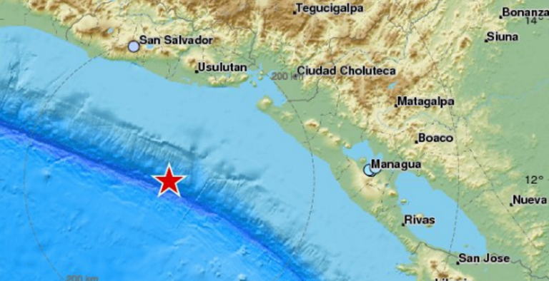 (upd2)Σεισμός 7 Ρίχτερ στον Ελ Σαλβαδόρ – Προειδοποίηση για τσουνάμι