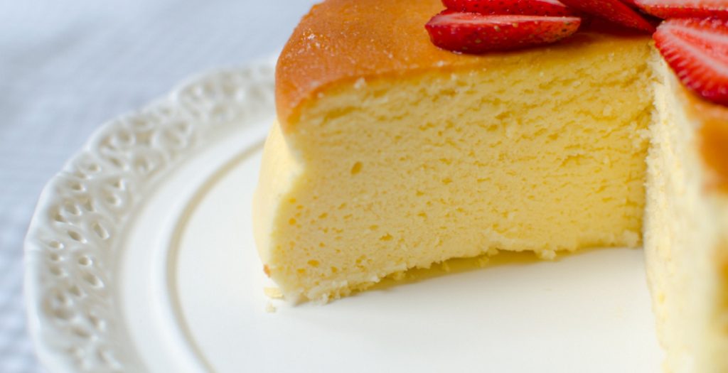 Γιαπωνέζικο cheesecake