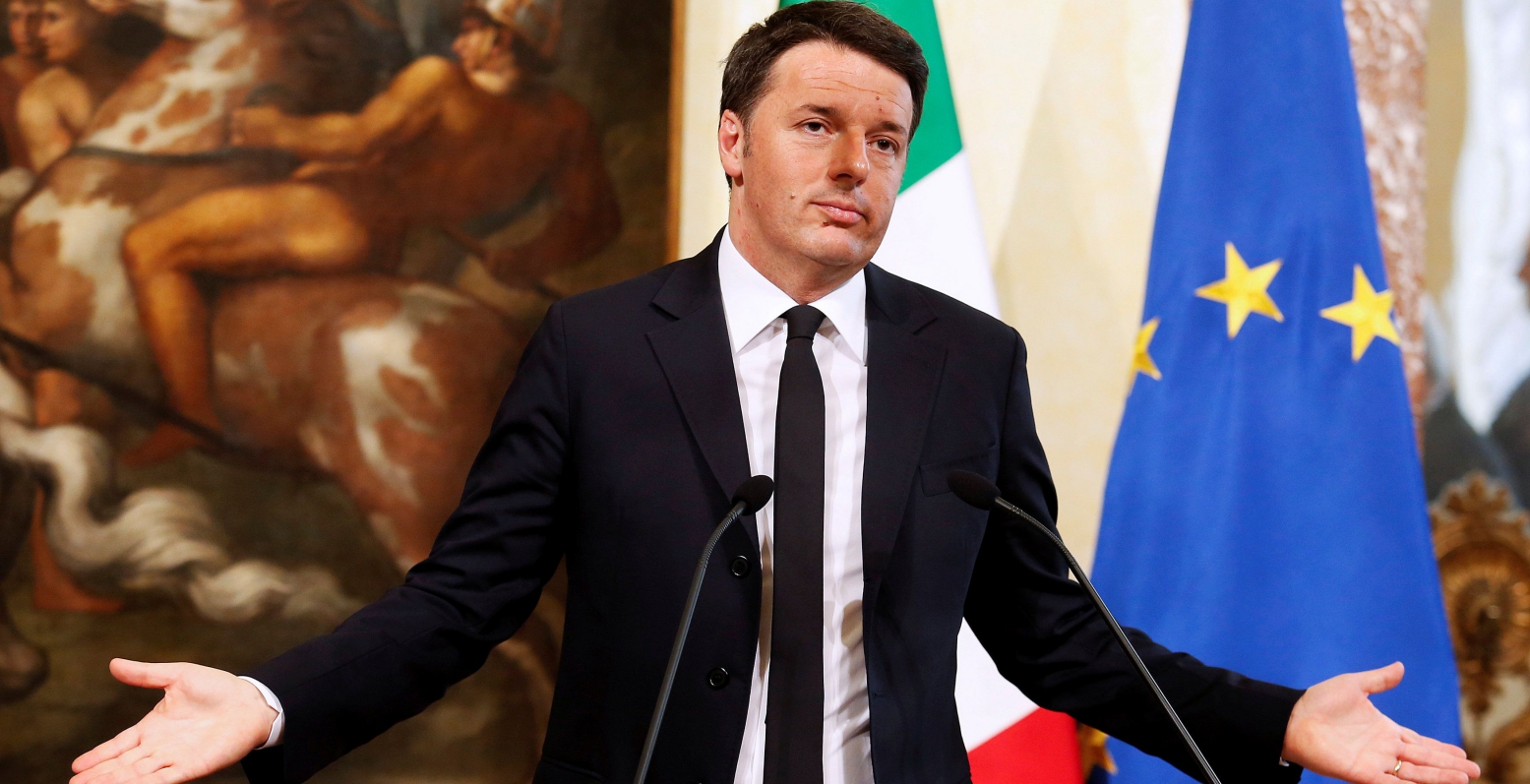 Εγκαταλείπει την εξουσία ο Ρέντσι μετά την πανωλεθρία στο δημοψήφισμα