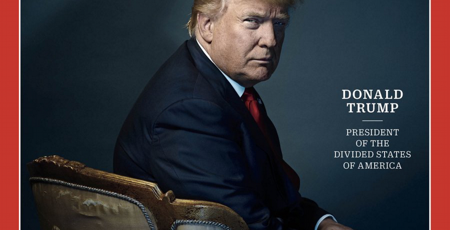 Time: Ο Τραμπ το πρόσωπο της χρονιάς για το 2016