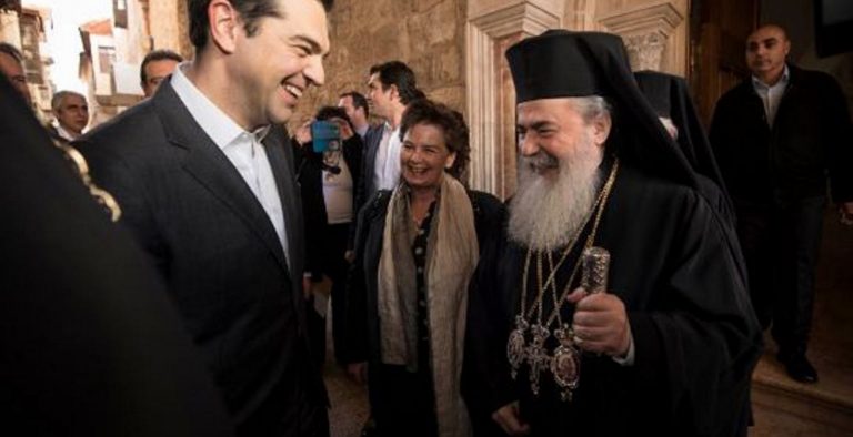Τσίπρας: Το έργο αναστήλωσης του Παναγίου Τάφου με ενδιαφέρει γιατί είμαι και μηχανικός (photos, video)
