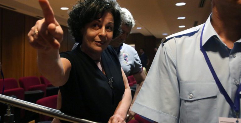 Μήνυση κατ’ αγνώστων κατέθεσε η Μάγδα Φύσσα