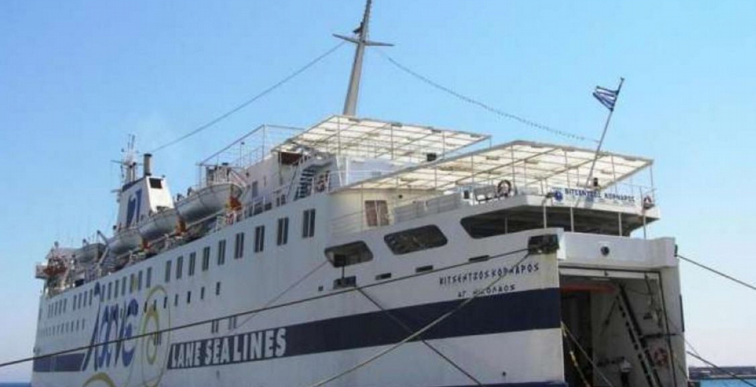 Απαγορεύτηκε ο απόπλους του “Βιντσέντζος Κορνάρος”