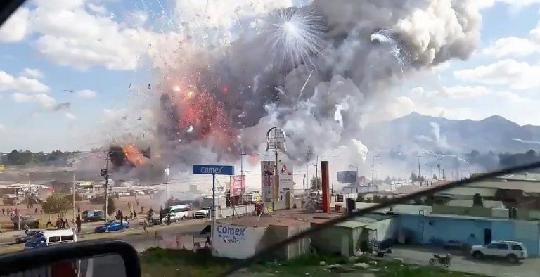 Μεξικό: Δεκάδες νεκροί από έκρηξη σε εργοστάσιο πυροτεχνημάτων