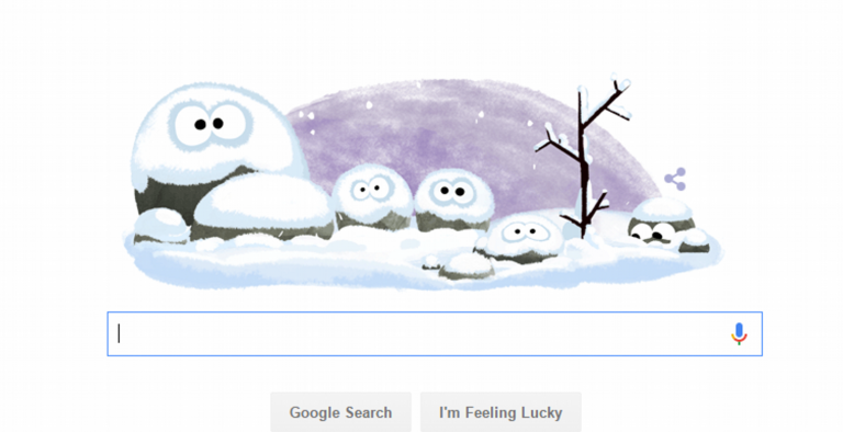 Το doodle της Google: Η μεγαλύτερη νύχτα του χρόνου!