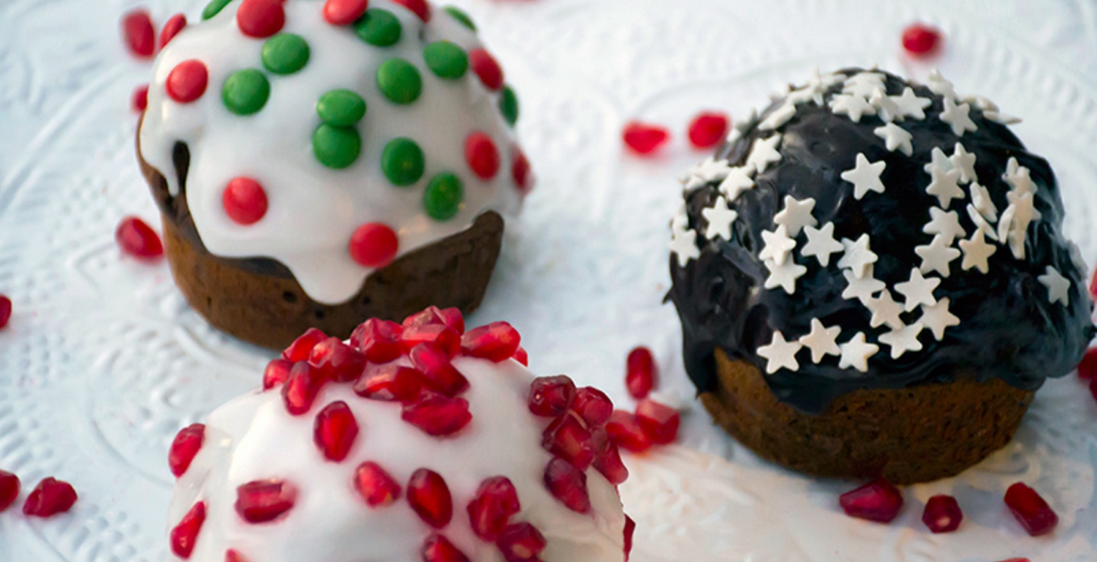 Χριστουγεννιάτικα muffins