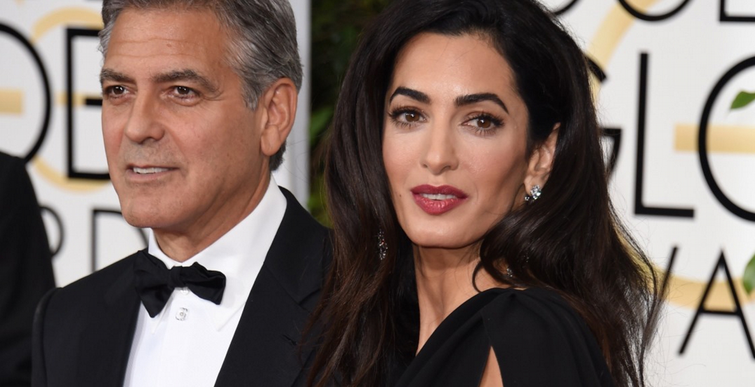 Ο Clooney επιβεβαίωσε την εγκυμοσύνη της Amal