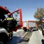 Πυρκαγιά σε εργοστάσιο στη Μάνδρα Αττικής