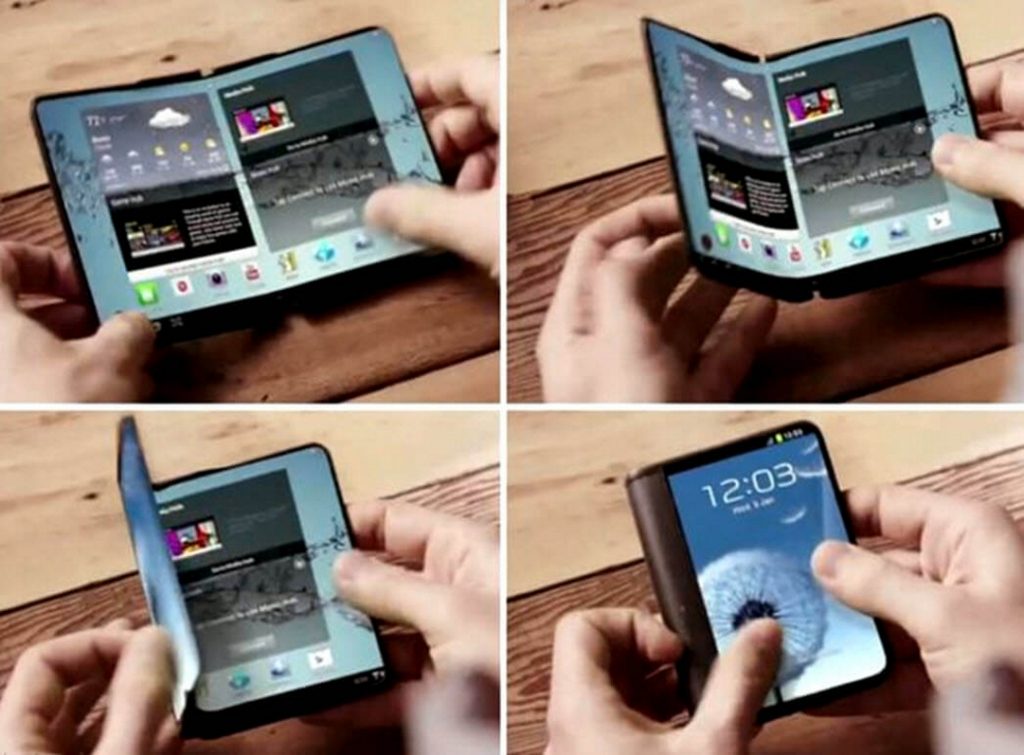 Samsung: Δημιουργία «foldable» smartphone;