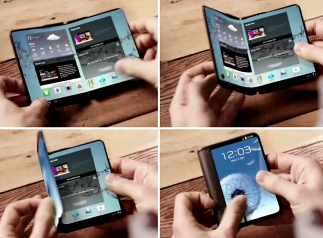 Samsung: Δημιουργία «foldable» smartphone;
