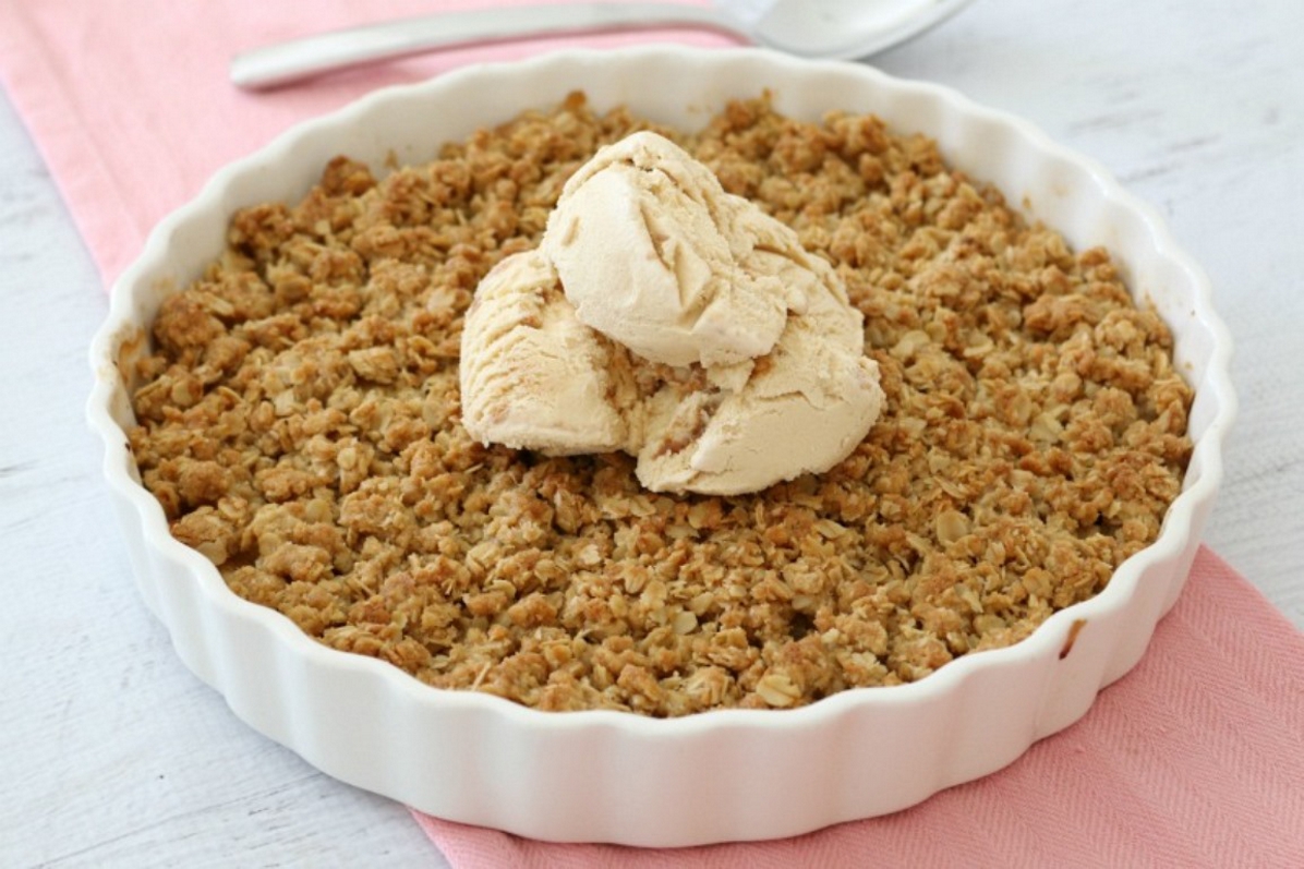 Apple crumble