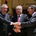 Γιούνκερ για Κυπριακό: Λύση υπό την αιγίδα του ΟΗΕ