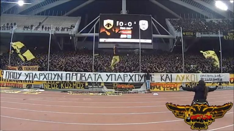 Πανό με… καρφιά από Original: «Παραμύθι ερχόμαστε»…