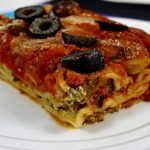 Vegan λαζάνια με σπανάκι και μανιτάρια!