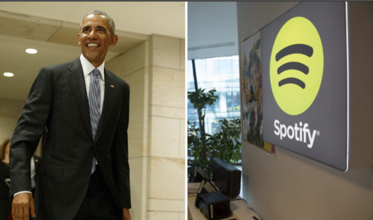 Spotify: Προσφορά εργασίας στον Ομπάμα;