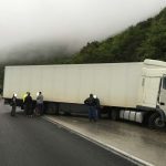 Νέα εκτροπή νταλίκας στην Εθνική Αθηνών – Λαμίας