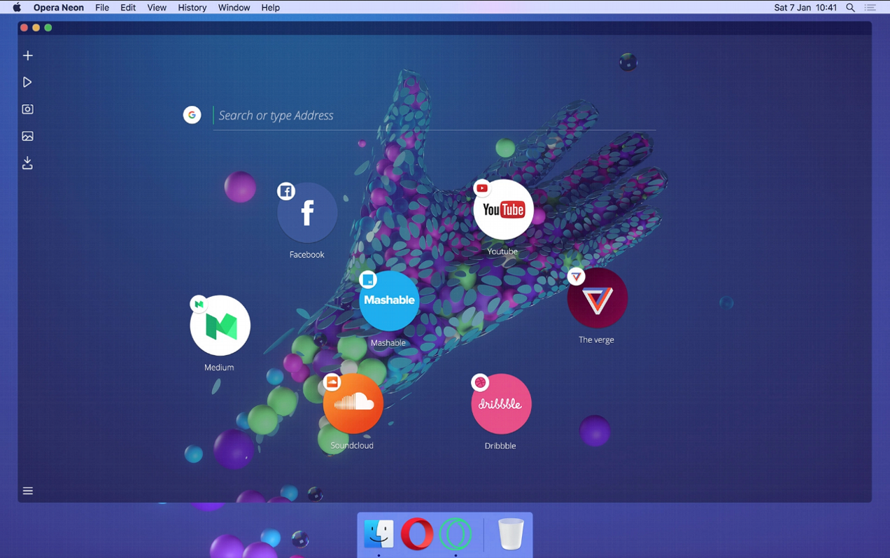Opera Neon Concept: Ο browser του μέλλοντος (video)