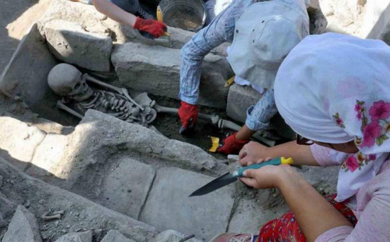 Ανακάλυψη βυζαντινών τάφων στην αρχαία ελληνική πόλη Στρατονίκεια