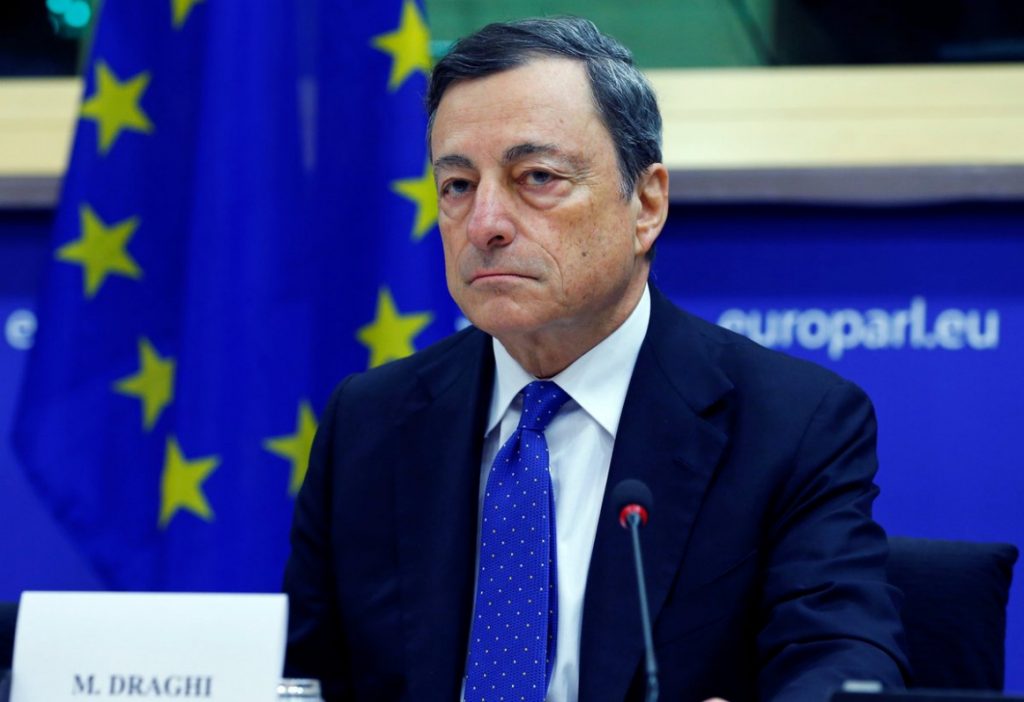 Μάριο Ντράγκι: Η Ελλάδα δεν μπορεί να ενταχθεί στο QE