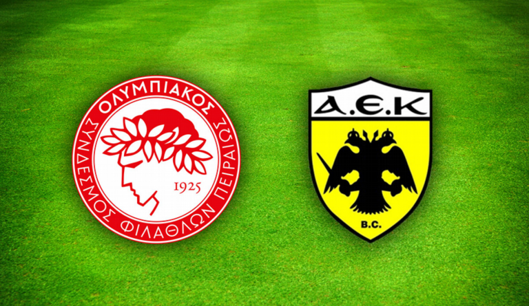 Live Ολυμπιακός – ΑΕΚ