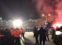 Χαμός στην άφιξη του ΠΑΟΚ! (pics)