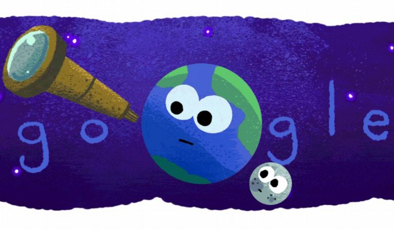 Τo doodle της Google: Αφιερωμένο στη σπουδαία ανακάλυψη της NASA
