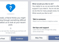 Facebook: Παροχή βοήθειας σε χρήστες με αυτοκτονικές τάσεις