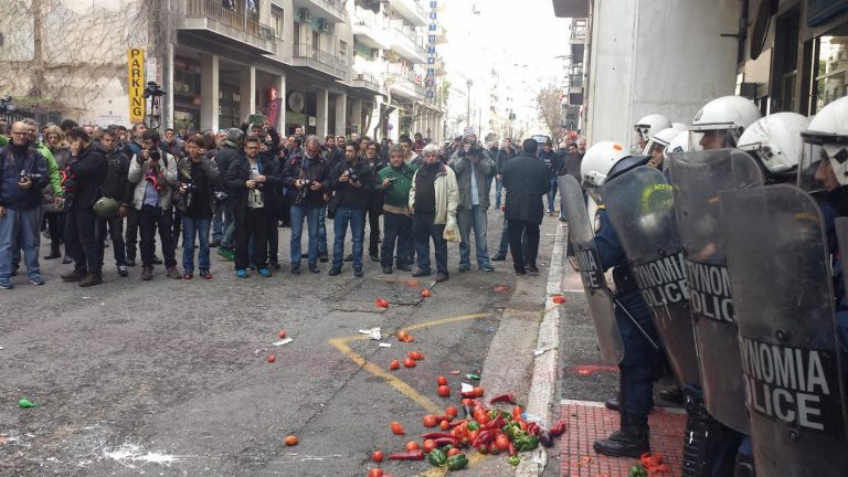Ακαριαία αντίδραση της Ν.Δ. για τα επεισόδια σε βάρος των αγροτών