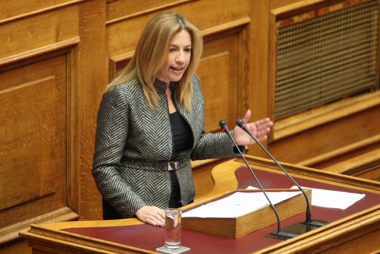 Φώφη Γεννηματά για πετρελαιοκηλίδα: Στην κυβέρνηση του η λέξη πολιτική ευθιξία δεν υπάρχει