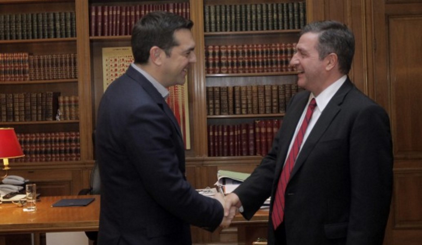 Συνάντηση Τσίπρα – Καμίνη