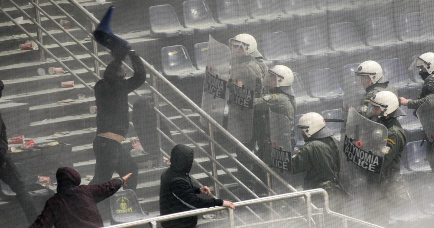 Επεισόδια μετά τη λήξη του Άρης – ΠΑΟΚ