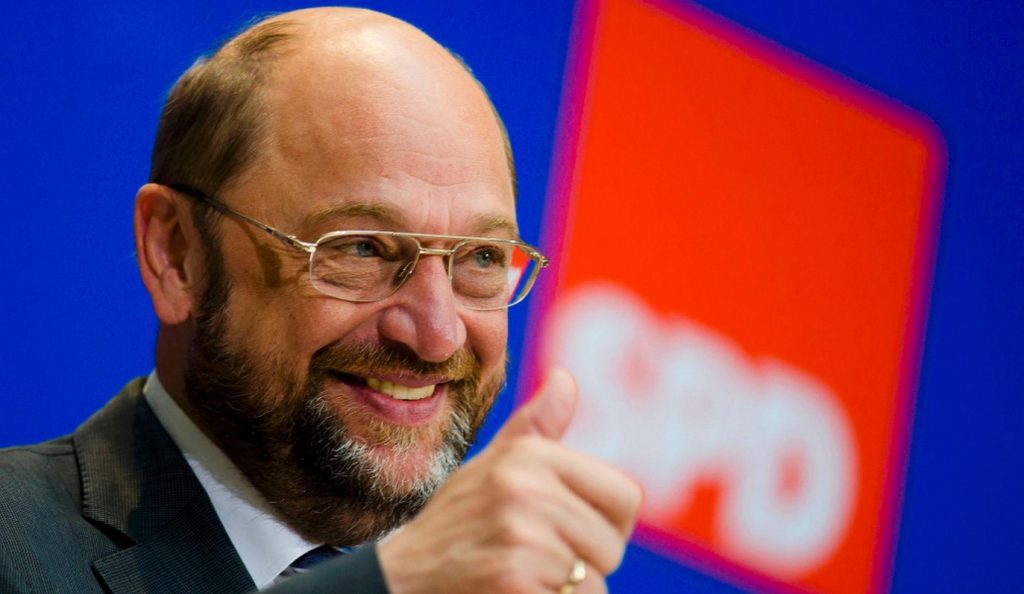 Σαρωτική νίκη Σουλτς: Εξελέγη πρόεδρος του SPD με 100%