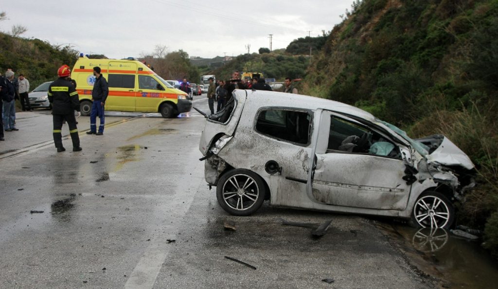 Τα τροχαία ατυχήματα που σημειώθηκαν κατά την εορταστική περίοδο
