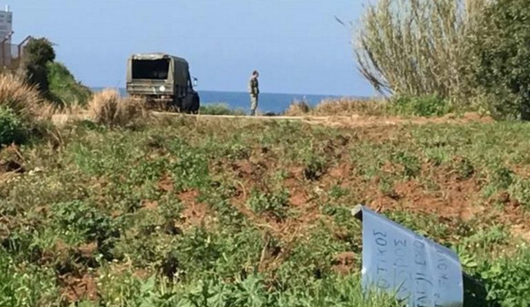 Eντοπισμός νάρκης στην Πρέβεζα