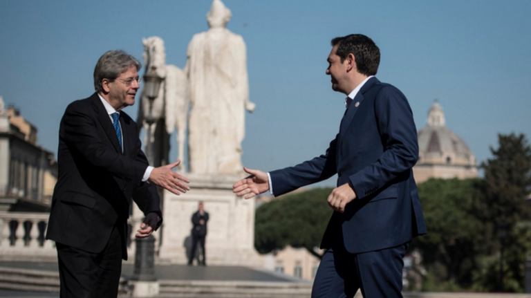 Ο Αλέξης Τσίπρας στην επετειακή Σύνοδο Κορυφής στη Ρώμη (pics)
