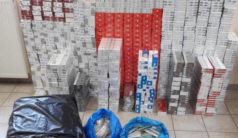 Οινόφυτα: Σύλληψη πατέρα και γιου για λαθρεμπόριο τσιγάρων